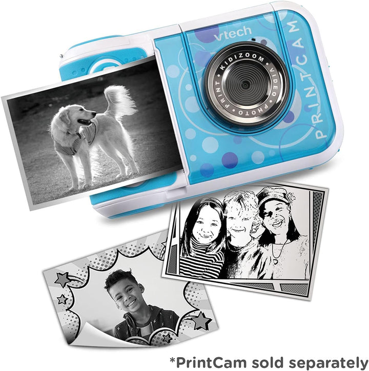 KidiZoom Print Cam - Thermopapier - Vtech 80-417449 Kinderkamera, Mehrfarbig 1-Pack, 1-Pack