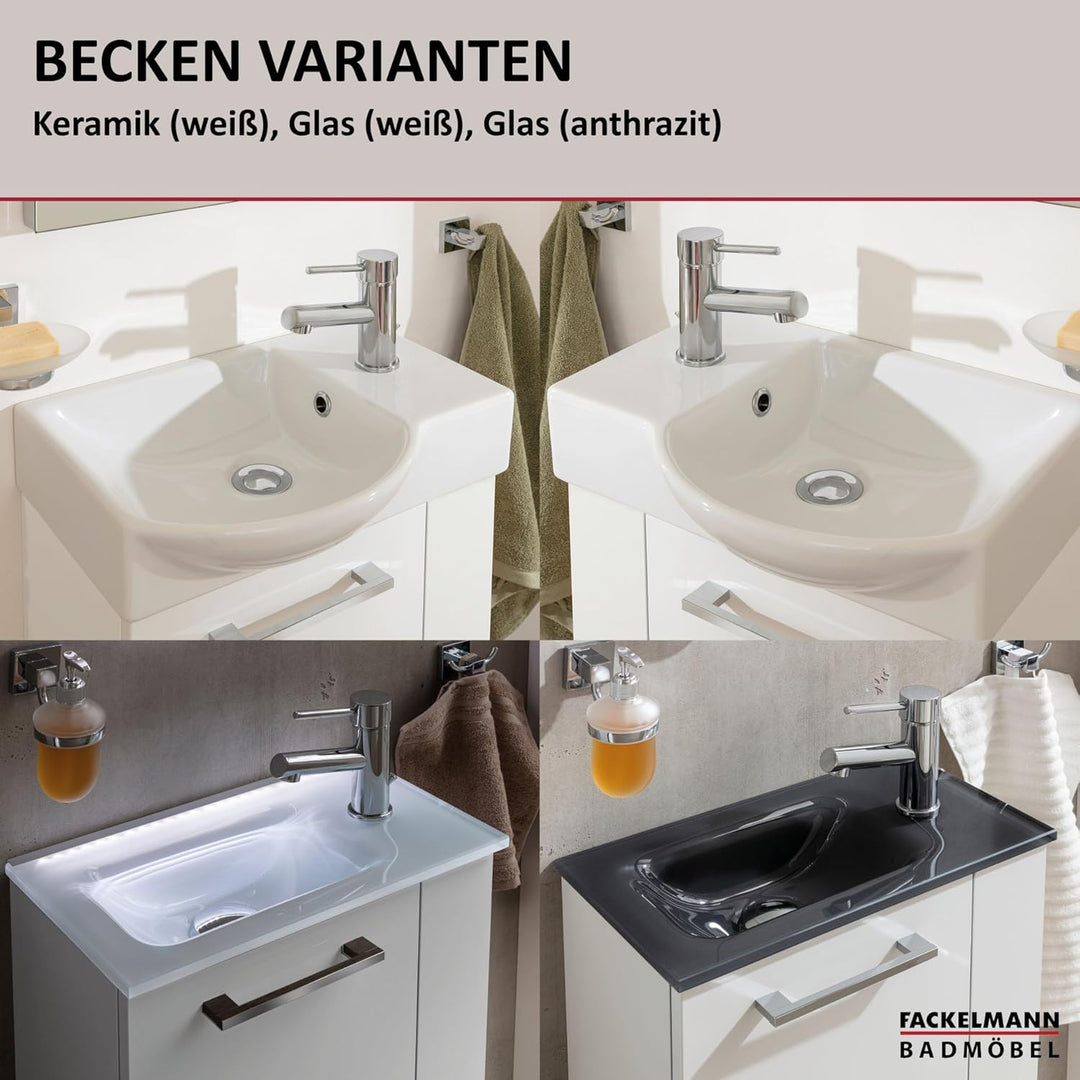 FACKELMANN SBC Mini Waschtischunterschrank 45 Steinesche | Art.Nr: 86055
