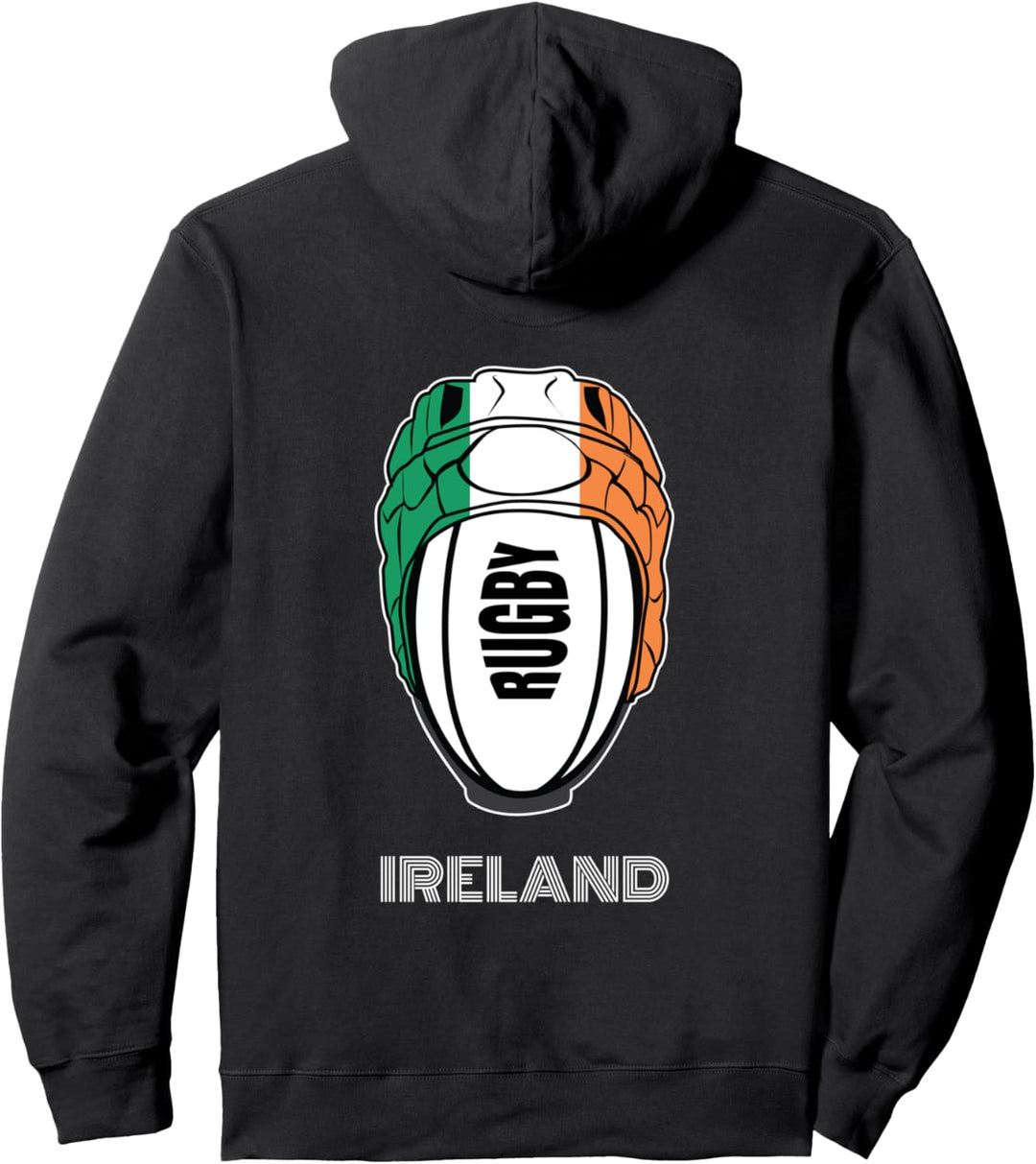 Irland Rugby Union Trikot, Fan-Set, irische Rugby-Fans Pullover Hoodie