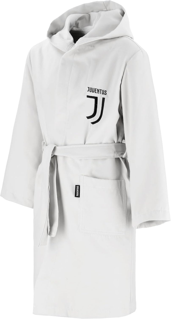 hermet FC Juventus Bademantel aus Mikrofaser für Kinder: 12/14 Jahre, Mehrfarbig, 12-14