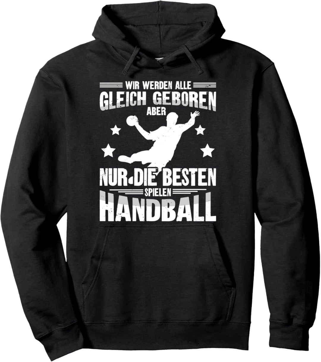Handball Spieler Geschenk Handballer Spruch Verein Trainer Pullover Hoodie