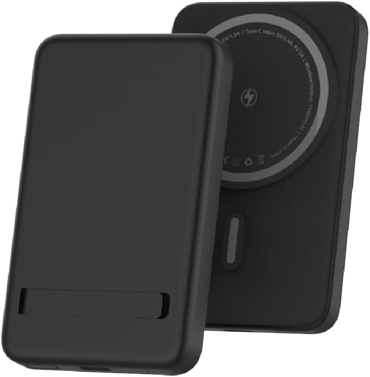 Vinnic AELLO Peak 3-in-1 Kabelloses Ladedock mit MagSafe kompatibler Powerbank, 5000mAh, für iPhone,