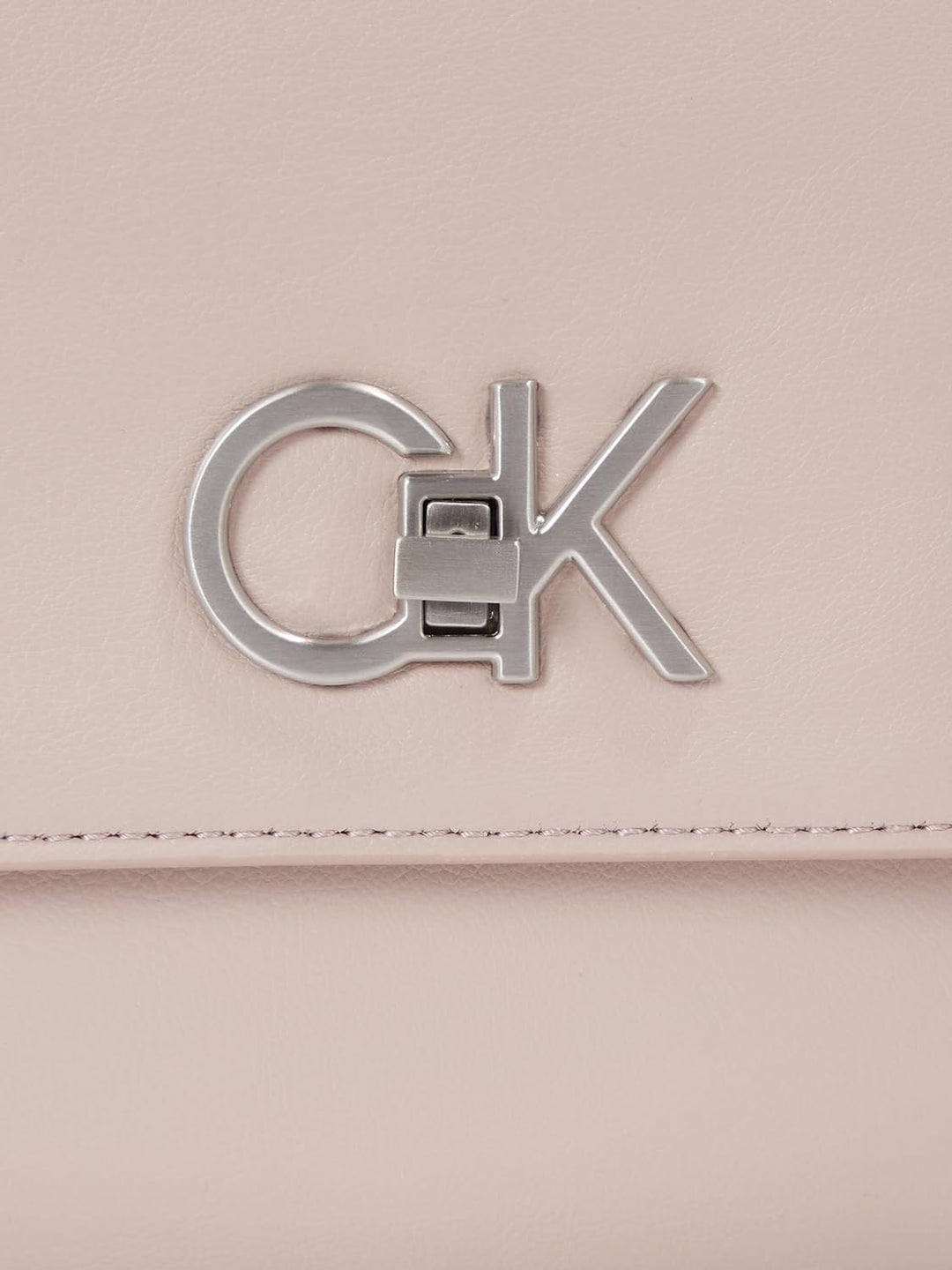 Calvin Klein Damen Tasche Re-Lock Crossbody Klein, Grau (Shadow Gray), Onesize