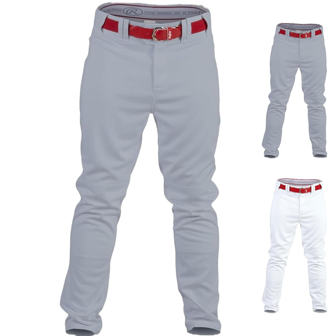 Rawlings PRO 150 Series Game/Practice Baseball Pant | Adult | Solid Color | Relaxed Fit & Jogger Fit