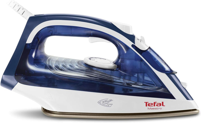 Tefal Dampfbügeleisen FV1845 Maestro | 2300 Watt | 270 ml Wassertank | Keramik Bügelsohle | Dampfsto