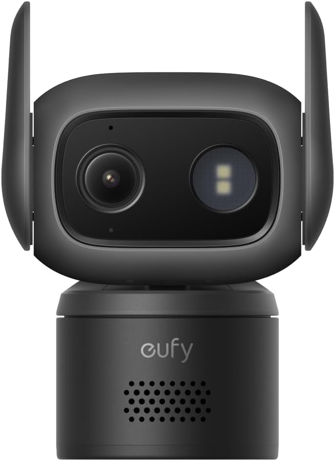 eufy Überwachungskamera C31 kabelgebunden, Überwachungskamera Aussen | Farbnachtsicht, ohne Abo, 24/