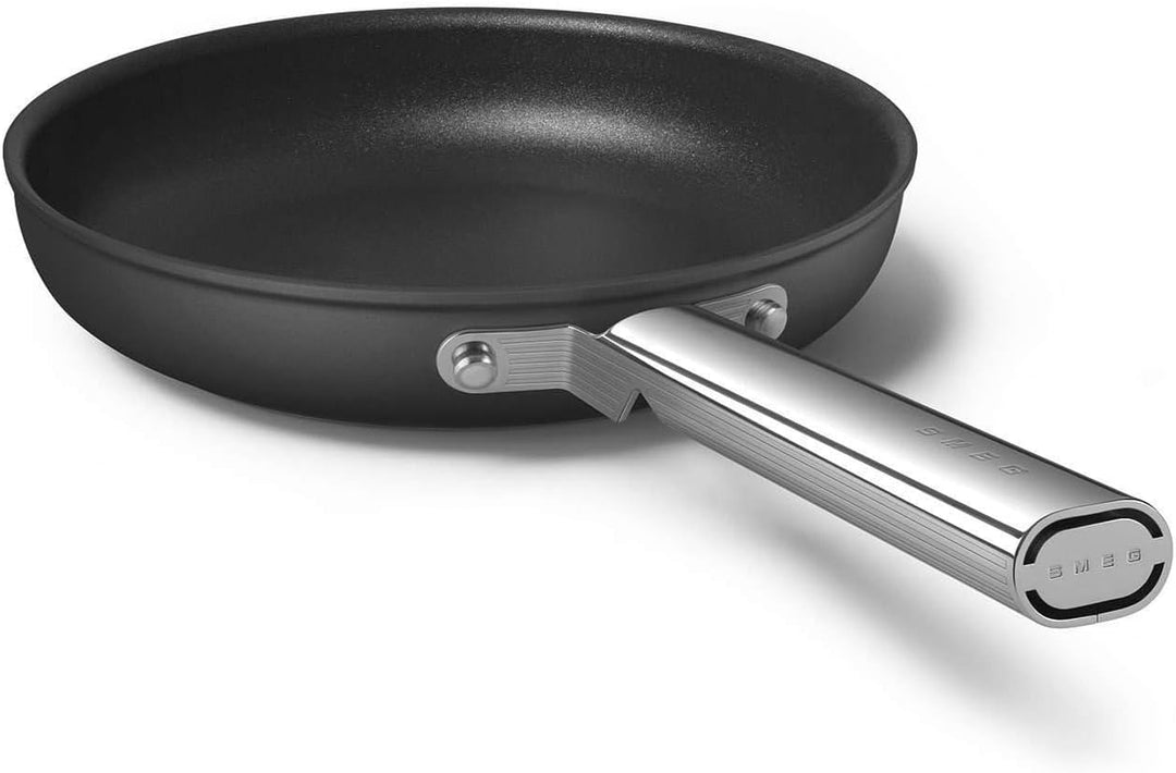 Smeg CKFF3001BLM Bratpfanne, 30 cm, Schwarz Schwarz Durchmesser 30 cm, Schwarz Durchmesser 30 cm