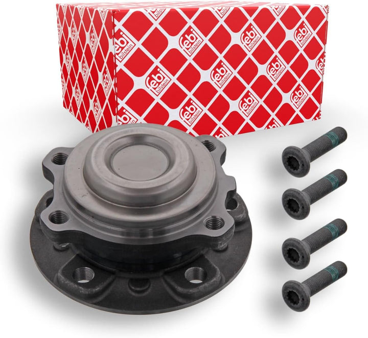 febi bilstein 36289 Radlagersatz mit Radnabe und Befestigungsschrauben , 1 Stück