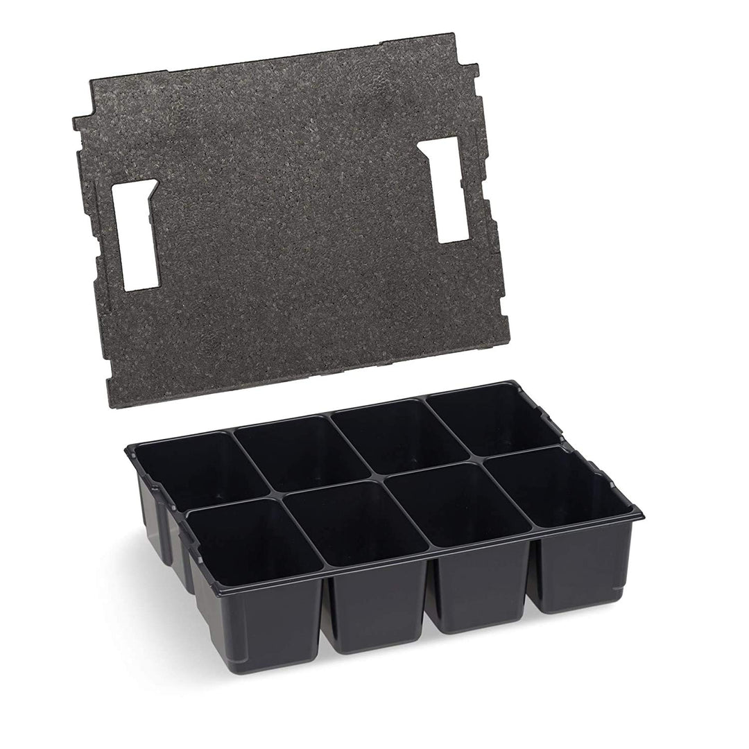 L-BOXX Sortimo Kleinteileeinsatz 8 Mulden mit Deckeleinlage f�r L-Boxx 136 altes Modell | NICHT GEEI