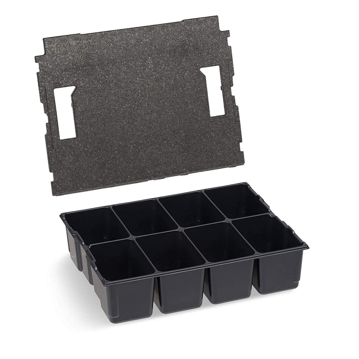 L-BOXX Sortimo Kleinteileeinsatz 8 Mulden mit Deckeleinlage f�r L-Boxx 136 altes Modell | NICHT GEEI