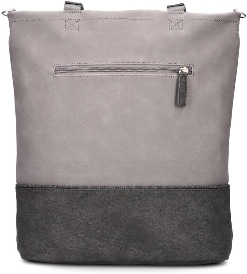 Zwei Handtasche Umhängetasche Shopper J145 Blush, Blush