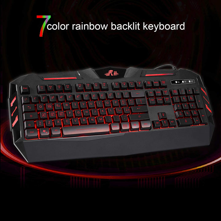 Gaming_Tastaturen RK900 (7 colori singoli)