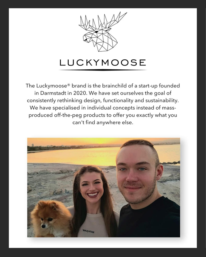 Luckymoose® Flasche für Aarke Carbonator 3, Philips GoZero & Brita sodaOne Wassersprudler - Spülmasc