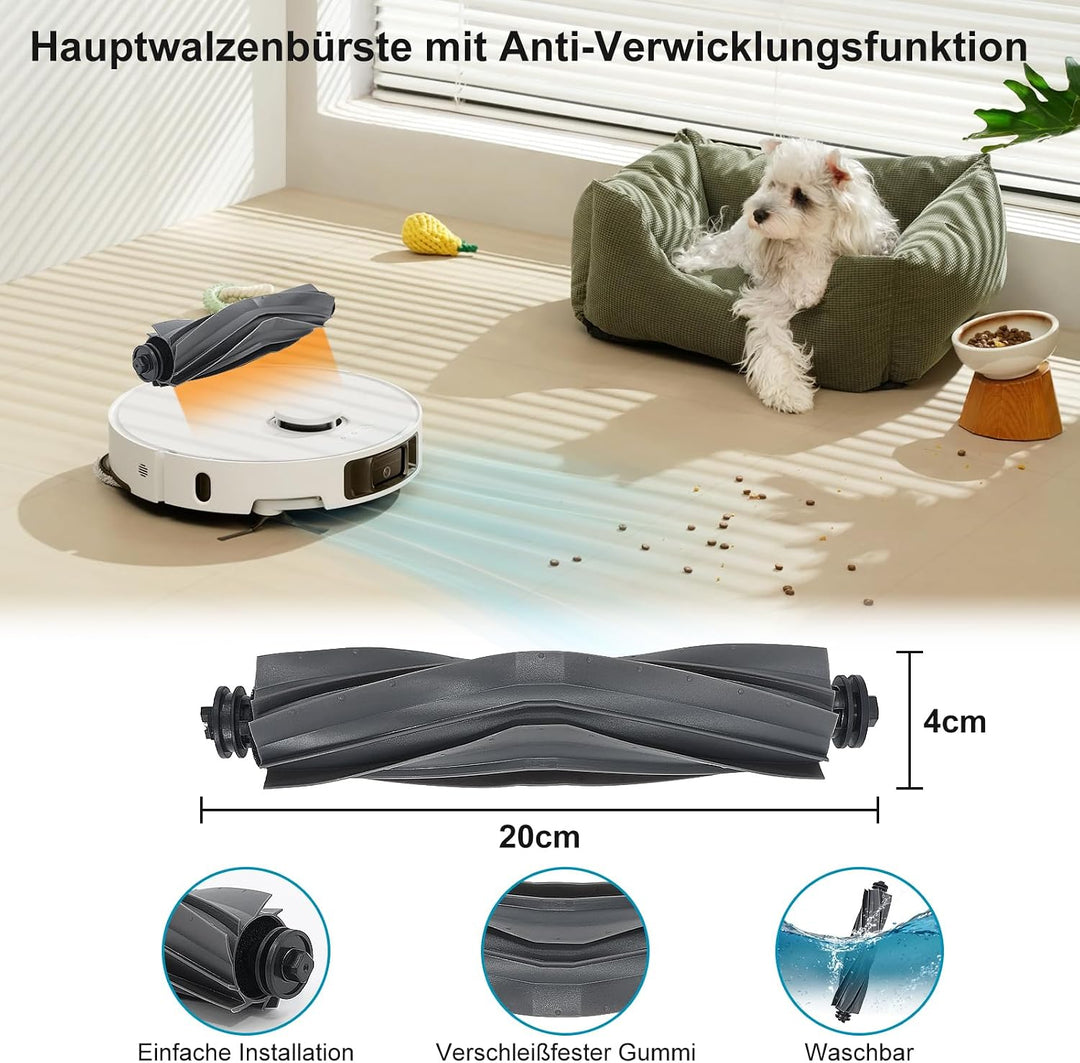 20 Stück Zubehör für Dreame L10s Ultra Gen 3, X40 Ultra Complete, L40 Ultra, Mova P50 Pro Ultra Saug