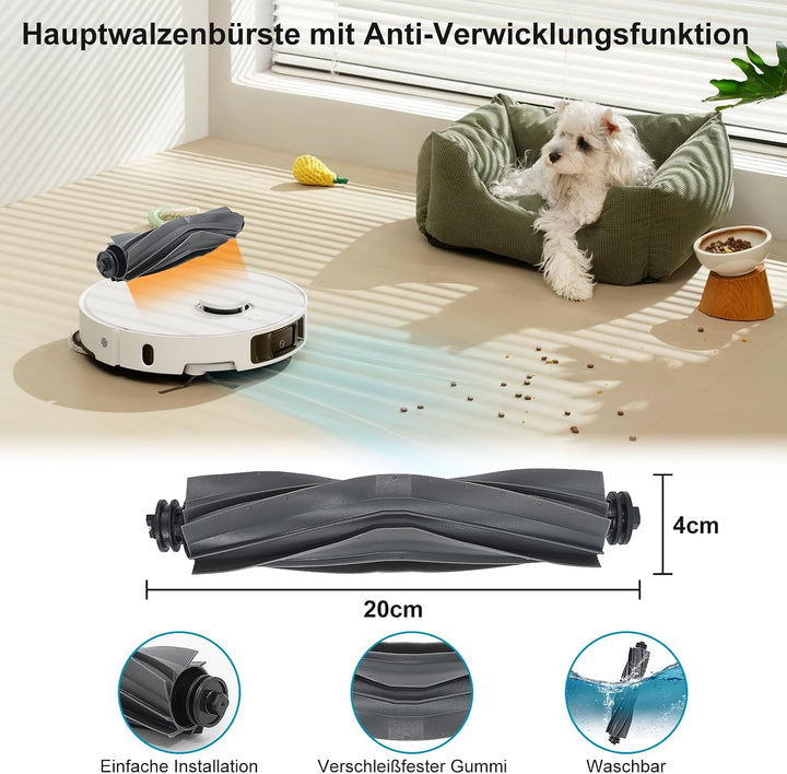 20 Stück Zubehör für Dreame L10s Ultra Gen 3, X40 Ultra Complete, L40 Ultra, Mova P50 Pro Ultra Saug