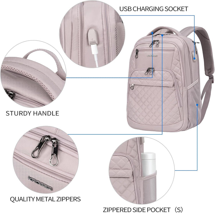 KROSER Laptop Rucksack 17,3&