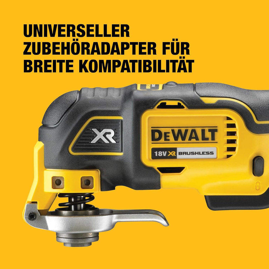Dewalt 18 Volt oszillierendes Akku Multi-Tool DCS355NT (bürstenloser Motor, werkzeugloser Zubehörwec