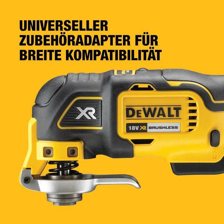 Dewalt 18 Volt oszillierendes Akku Multi-Tool DCS355NT (bürstenloser Motor, werkzeugloser Zubehörwec
