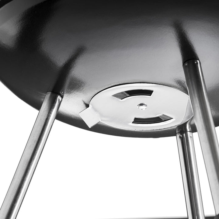 Micro BBQ Campinggrill Kugelgrill Mini Grill; Kompakter Reise Holzkohle-Grill Tischgrill Edelstahl e