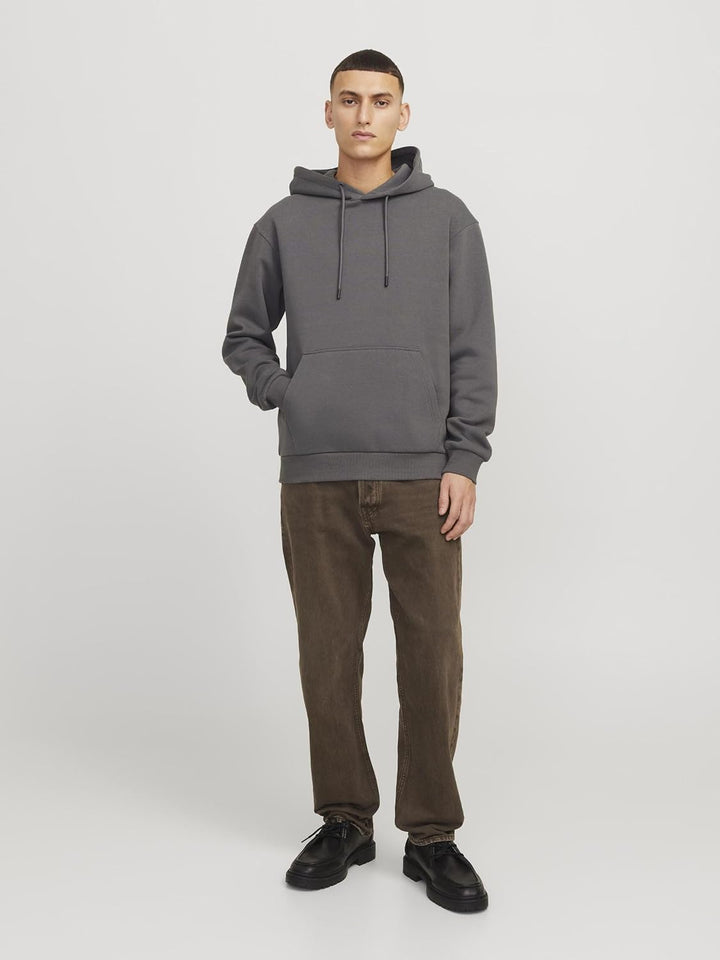 JACK &amp; JONES Male Kapuzenpullover Einfarbig Kapuzenpullover S Castlerock, S Castlerock