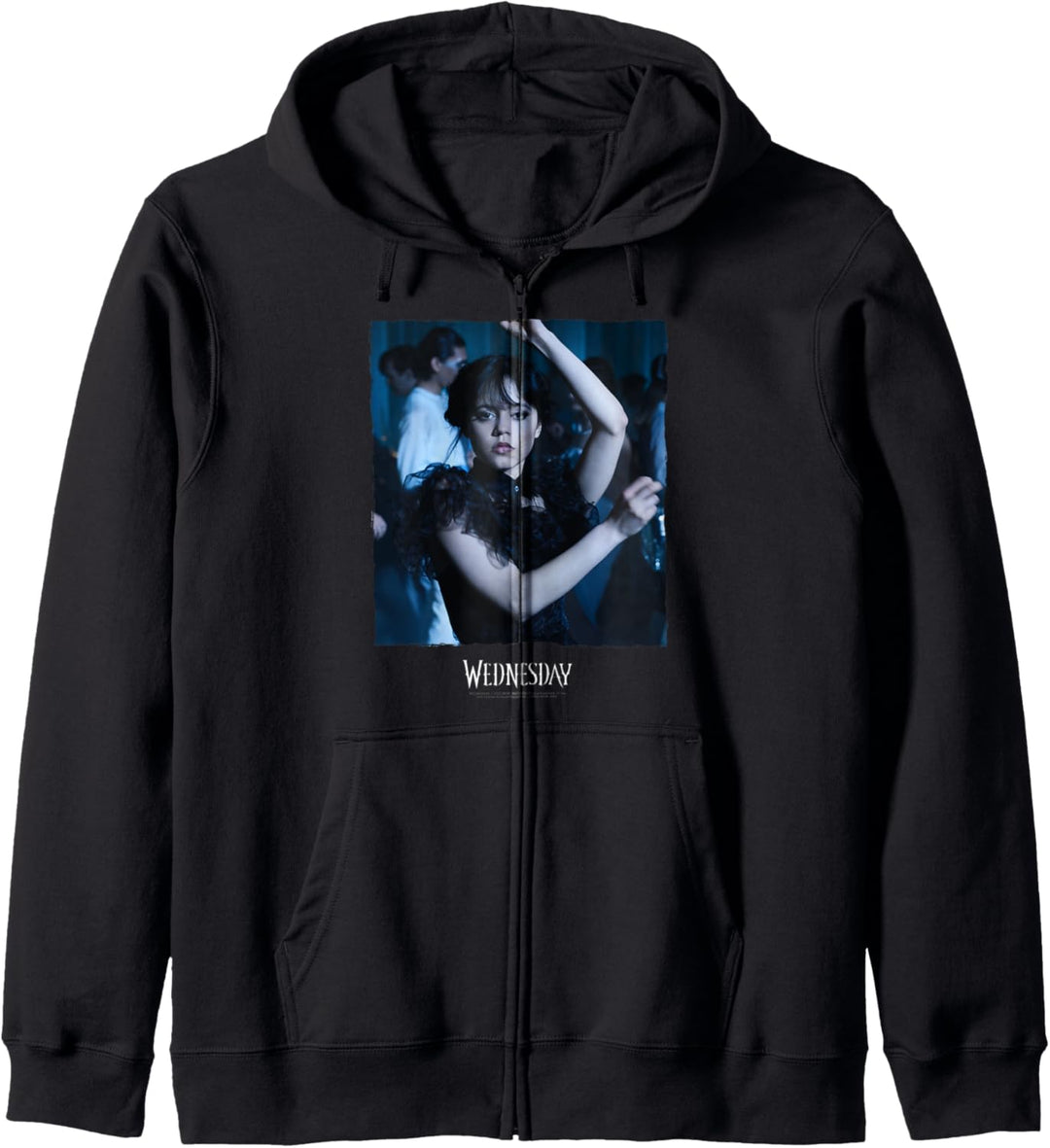 Wednesday Dark Dancing Queen Wednesday Photoreal & Logo Kapuzenjacke
