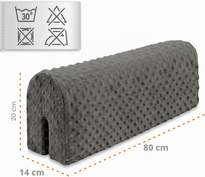 Bettkantenschutz für Kinderbetten 80 cm - Schutz für Bettrahmen Baby Bett rausfallschutz für boxspri