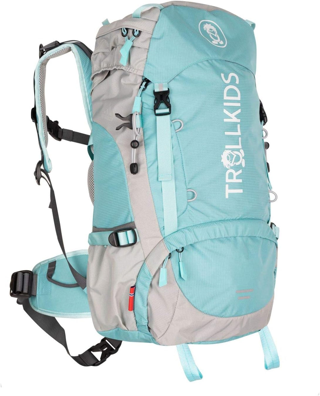 Trollkids Kids Trolltunga Pack 30L grey, One Size Grau Mittelgrosse, Grau Mittelgrosse