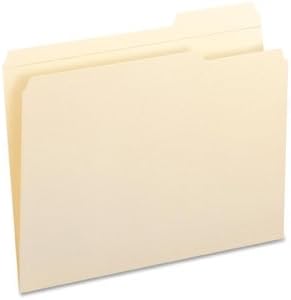 Smead Schnellhefter 10337, verstärkte 1/3-Schnitt-Registerkarte, rechte Position, Briefgrösse, Manil