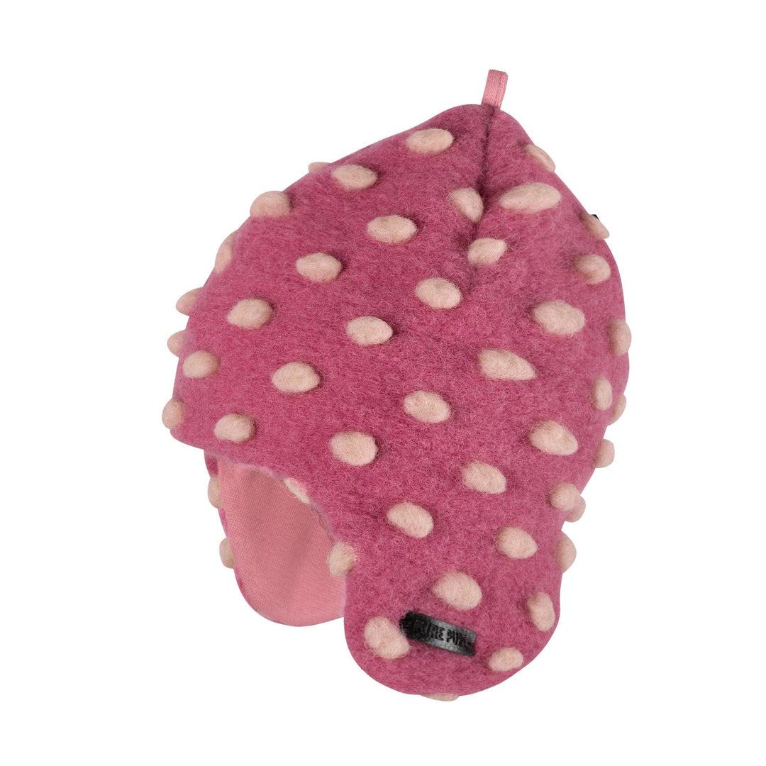 Pure Pure Mütze Inka Walk pink/cremeKopfumfang in cm: 49