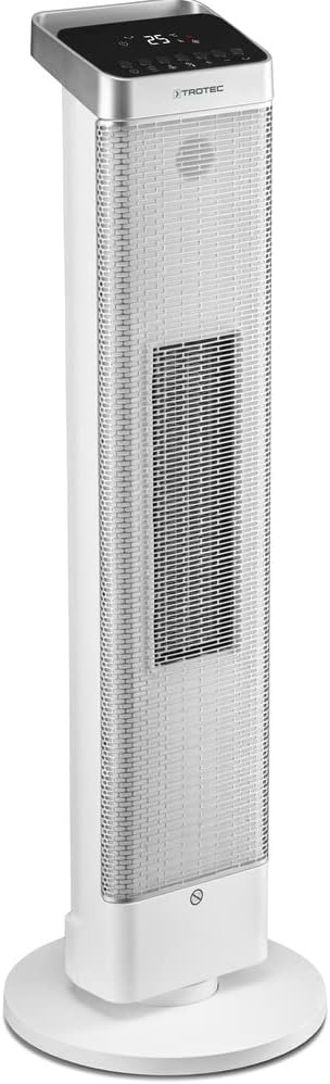 TROTEC Keramik Heizlüfter TFC 25 E – Heizleistung 1800 W / 2500 W – Heizung mit Thermostat, Raumgrös