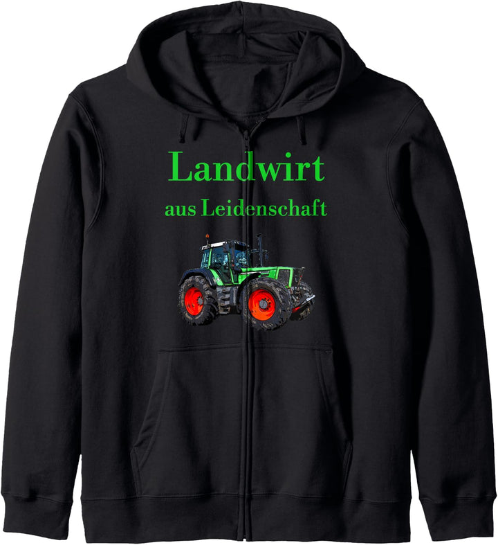 Trecker Traktor Landwirt Bauer Leidenschaft Landwirtschaft Kapuzenjacke