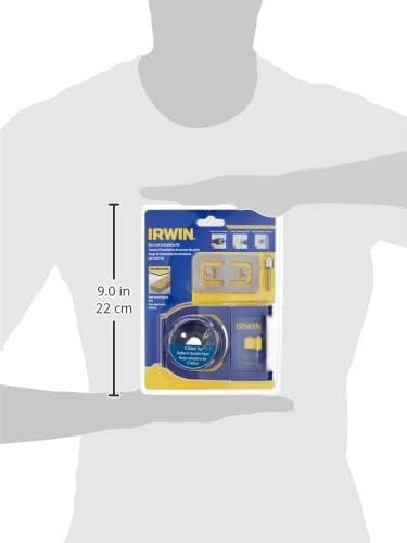 IRWIN Türschloss-Montagesatz für Holztüren (3111001) Türschloss Kit, Türschloss Kit
