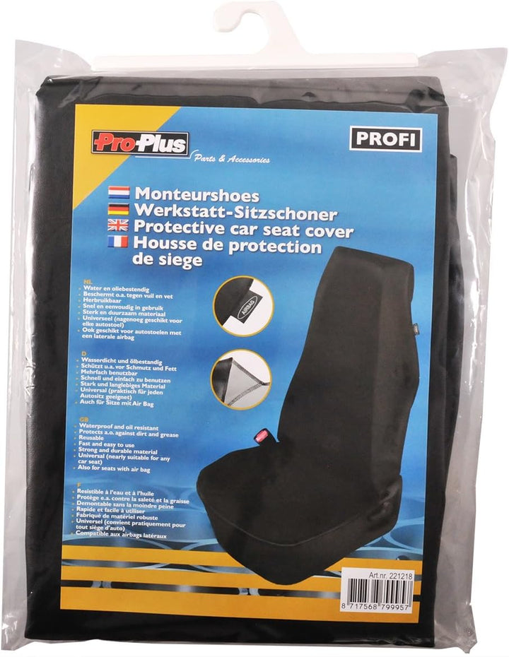 ProPlus Profi Schutzhülle Autositz Cover - Schwarz