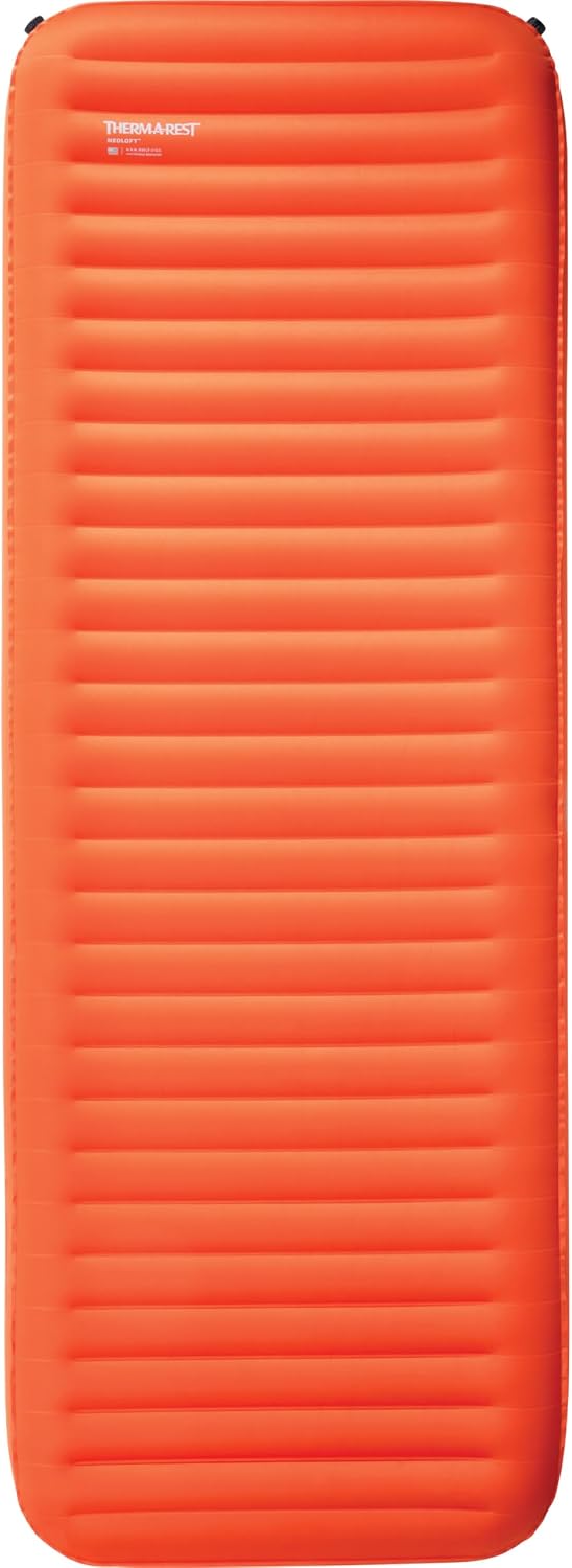 Therm-a-Rest Isomatte NEOLOFT (mit Stretch-Strickgewebe), Farbe:Ember, Grösse:L (64 x 196 cm)