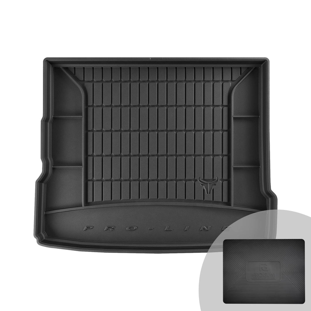 FROGUM ProLine 3D Gummimatte Exklusive Auto Kofferraummatte Kofferraumwanne für Audi Q3 I 2011-2018