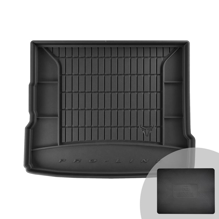FROGUM ProLine 3D Gummimatte Exklusive Auto Kofferraummatte Kofferraumwanne für Audi Q3 I 2011-2018
