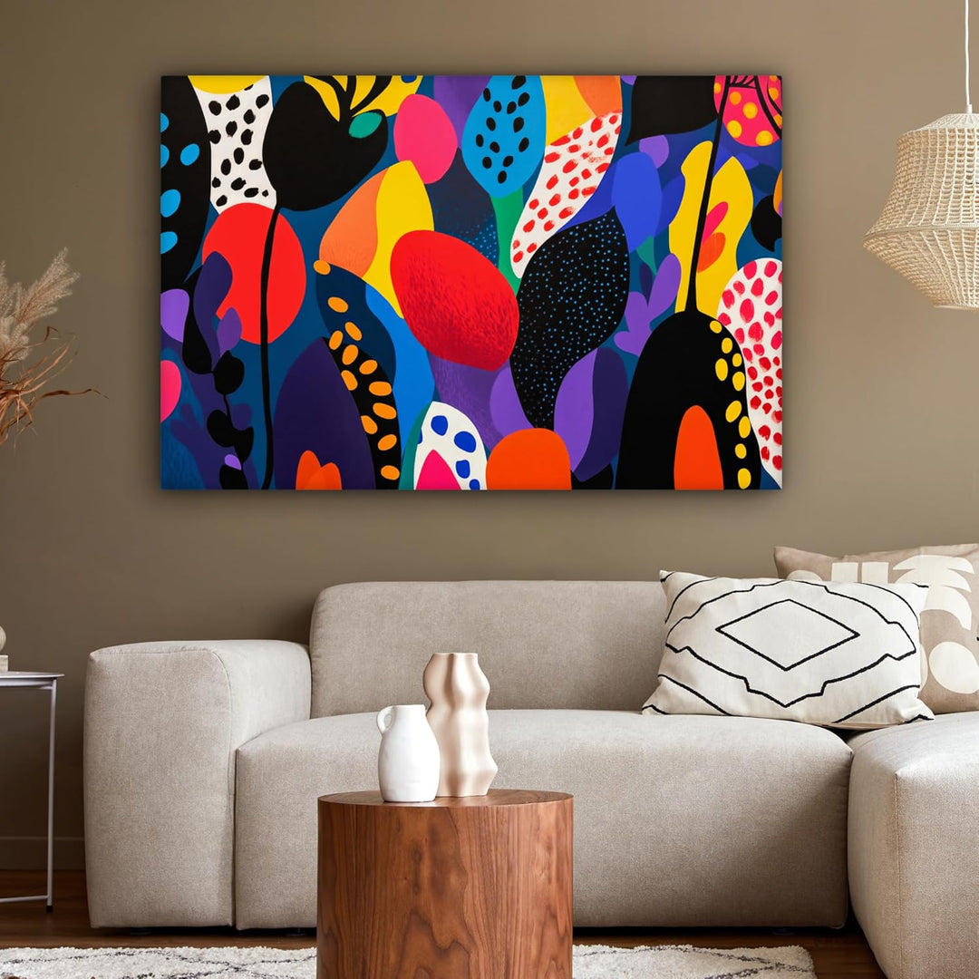 MuchoWow© Leinwandbild Gross 120x80 cm XXL Dekoration Wohnzimmer Bilder Pictures Wall Decoration Liv