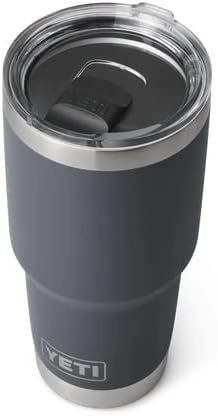 YETI Rambler, Edelstahl, Becher, Graphite, 30oz (887ml), Graphite