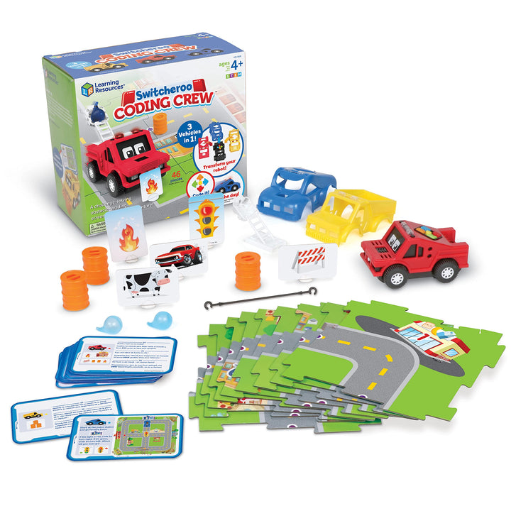 Équipe de programmation Switcheroo de Learning Resources, jouet STEM pour enfants, jouet à programme