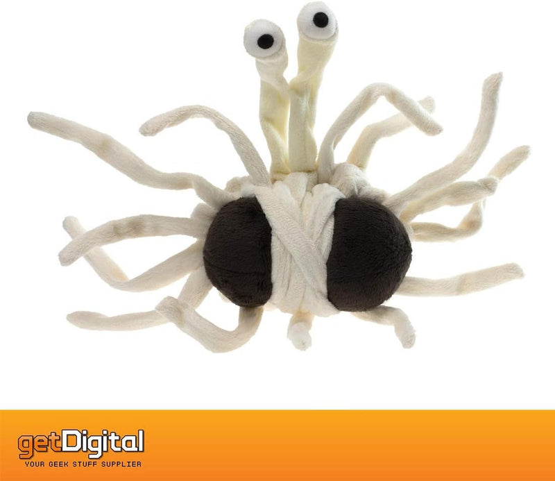 getDigital 10887 Das Fliegende Spaghetti-Monster Stofftier mit flexiblen Armen-EIN lustiges Plüschti