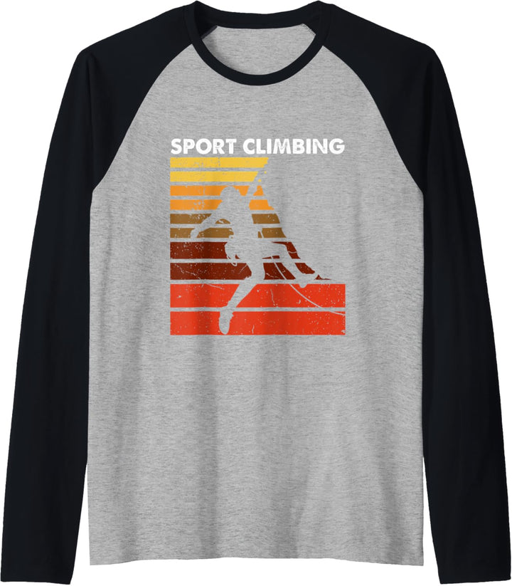 Bergsteigen Sport Retro Vintage Bergsteiger Raglan