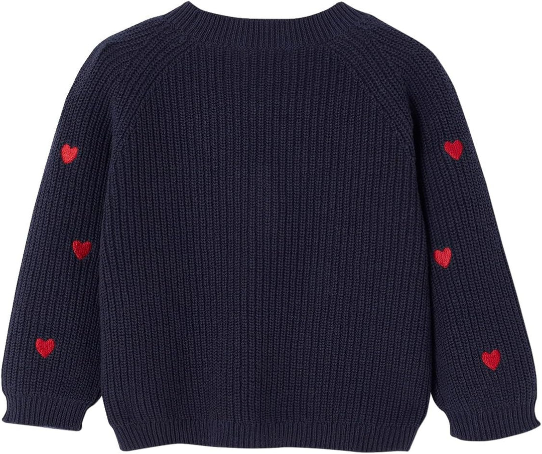 Vertbaudet Mädchen Baby Strickjacke Bleu Klassisch, Bleu Klassisch