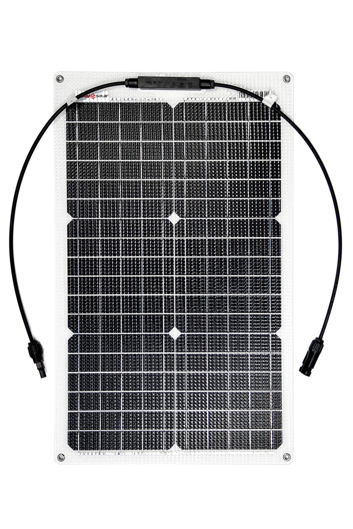 enjoy solar ETFE Marine 30W 12V Semiflexibles Solarpanel Solarmodul Photovoltaikmodul mit PERC Techn