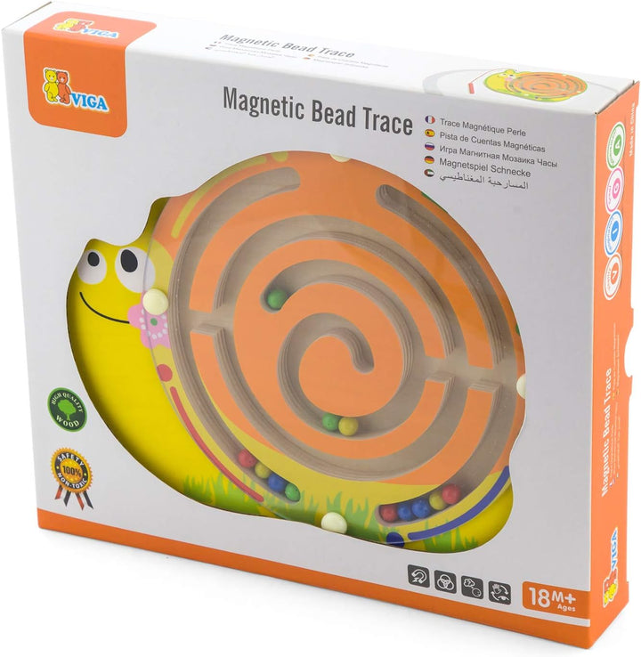 Viga Toys - Magnetspiel - Schnecke, Schnecke