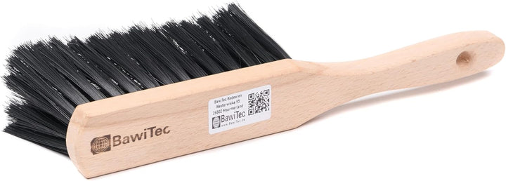 BawiTec 3er-Set Kehrgarnitur Kehrset Naturhaar Rosshaar Arenga Kunsthaar Borsten Industrie Handfeger