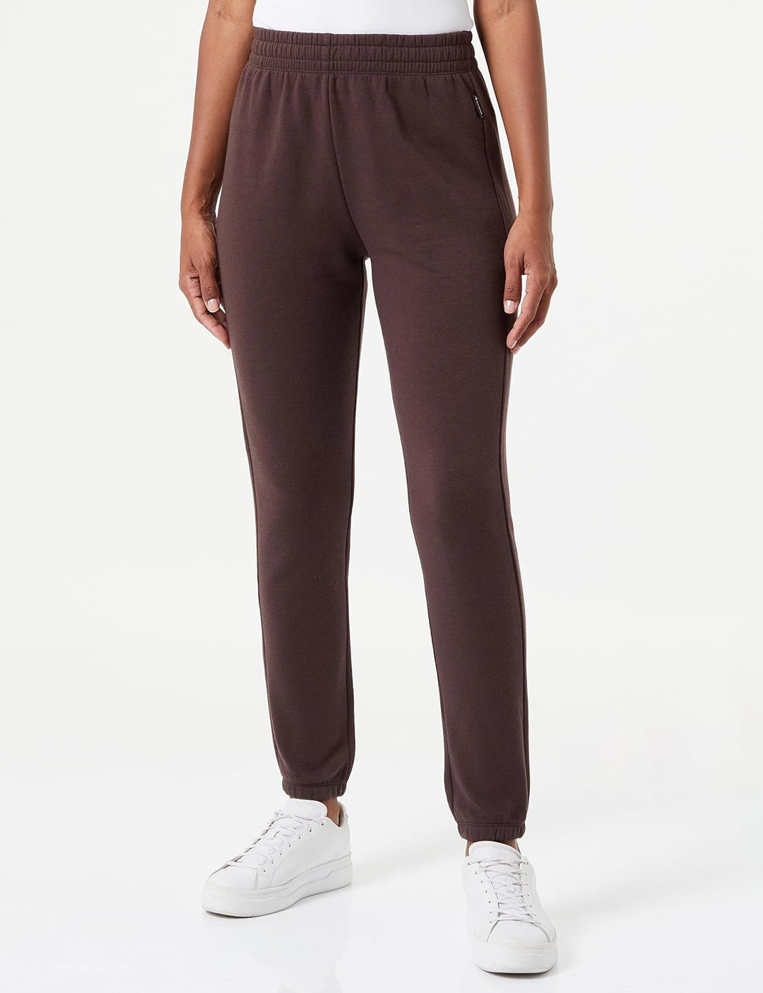 Champion Damen Legacy Sweatsuits Heritage W-Light Powerblend Fleece Boxy Hooded Sportanzug L braun,