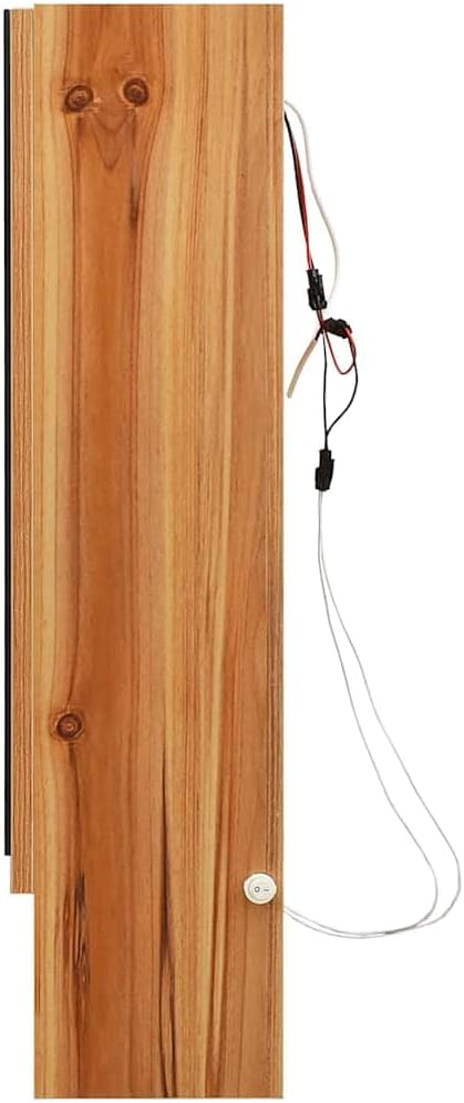 vidaXL LED Bad Spiegelschrank Badschrank Lichtspiegel Badspiegel Badezimmerspiegel Hängeschrank Badm