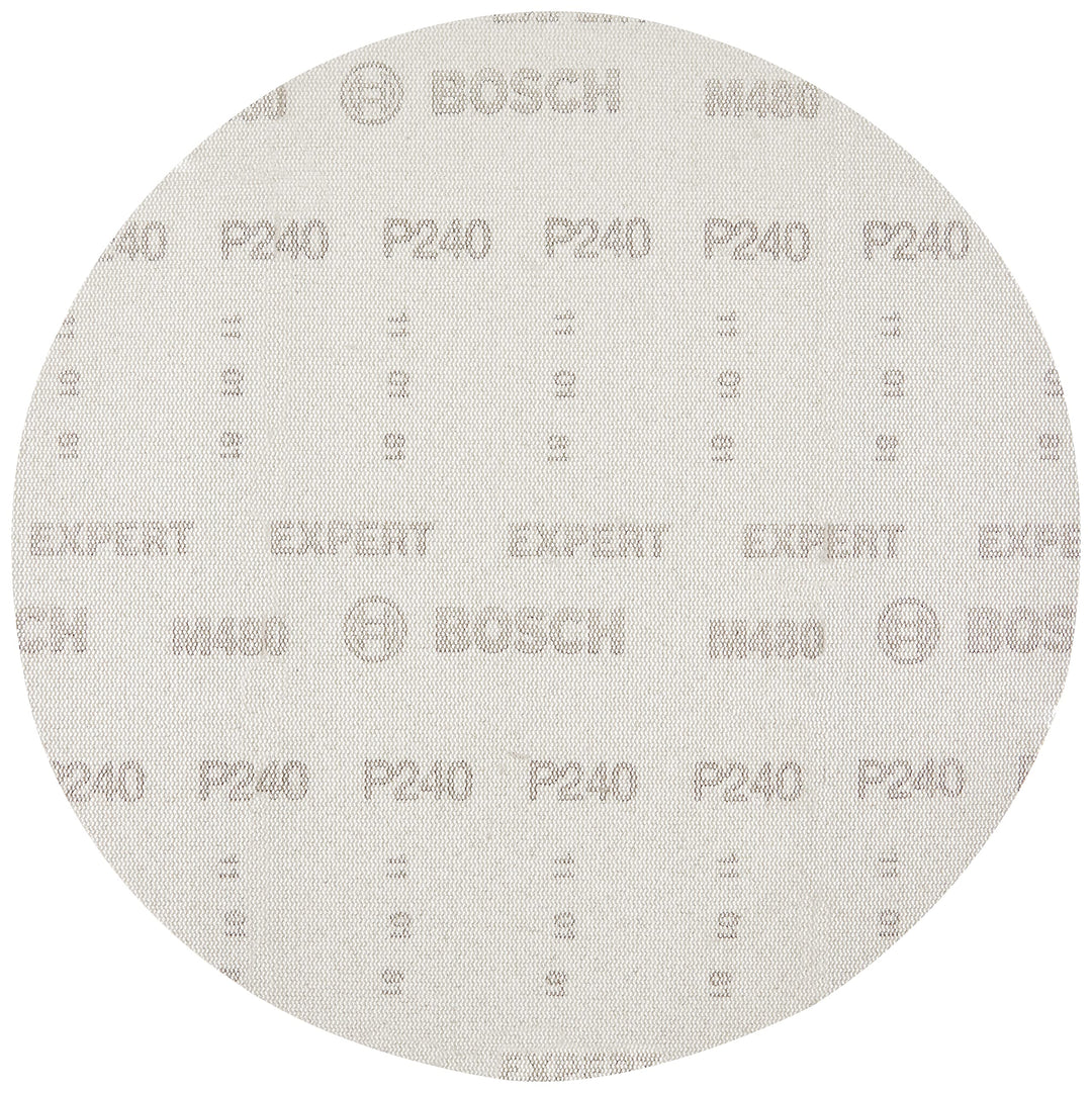 Bosch Professional 50 Stück Schleifblatt M480 Best for Wood and Paint (Holz und Farbe, Ø 125 mm, Kör
