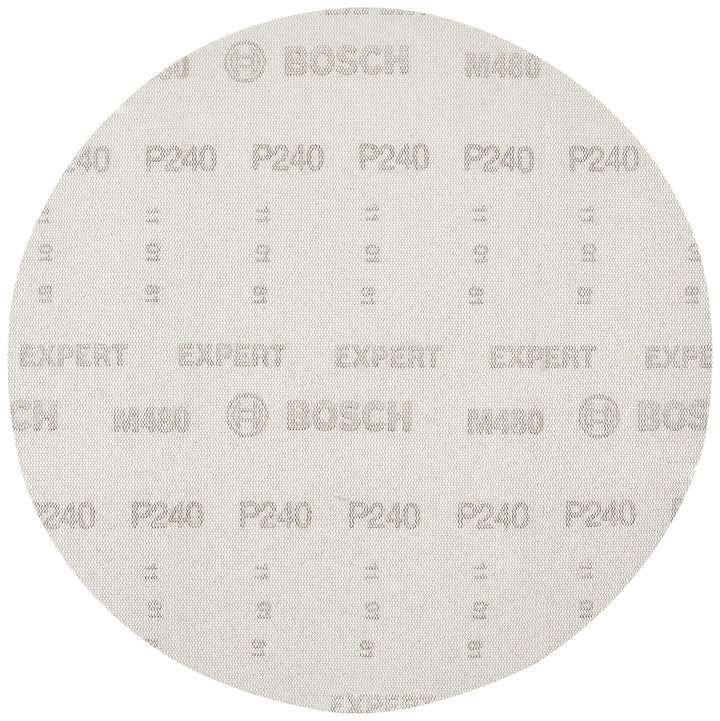 Bosch Professional 50 Stück Schleifblatt M480 Best for Wood and Paint (Holz und Farbe, Ø 125 mm, Kör