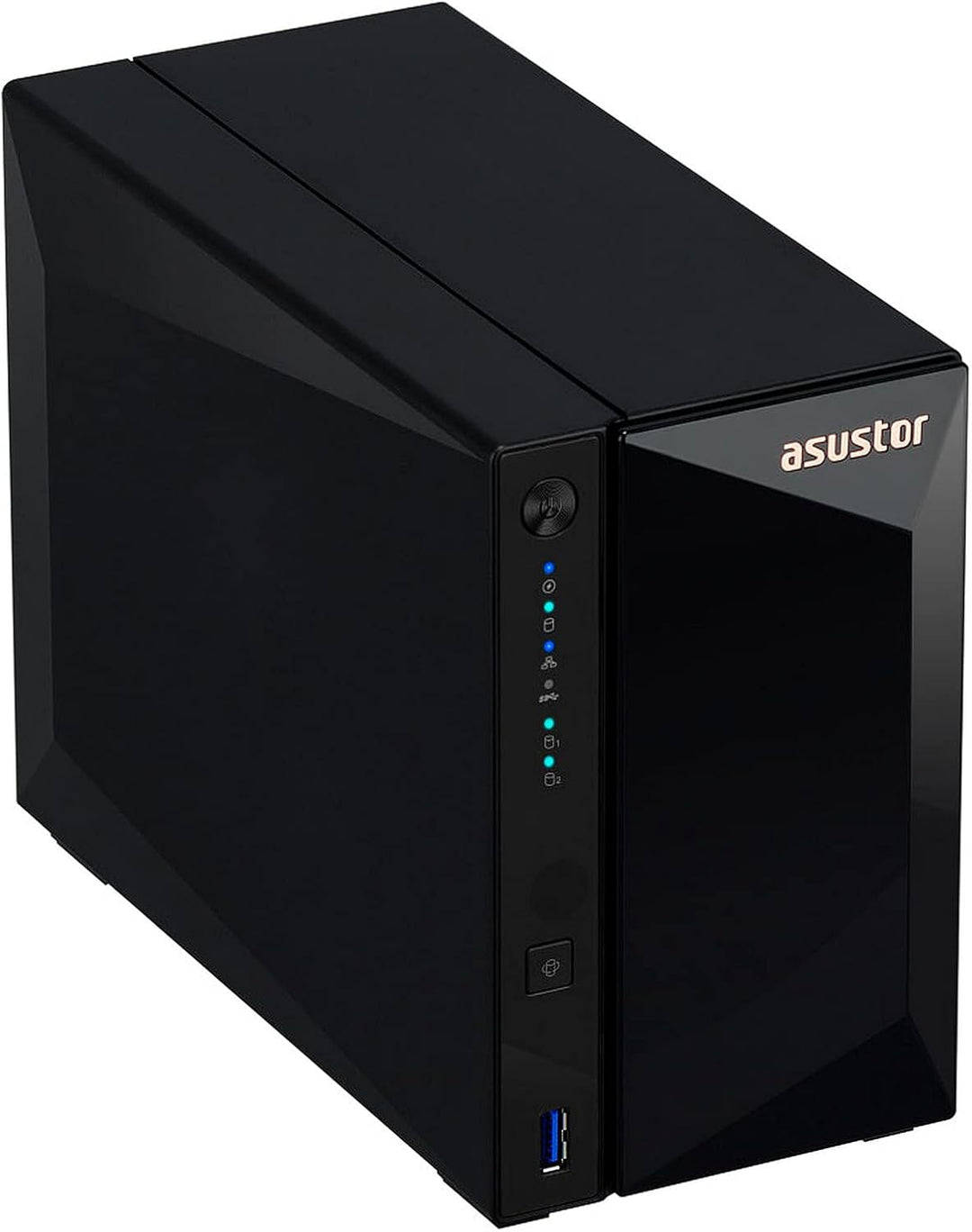 Asustor AS3302T 2GB NAS 8TB (2X 4TB) IronWolf